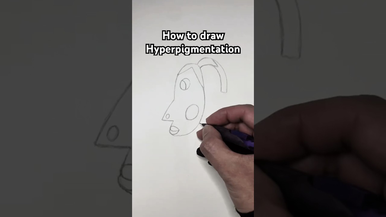 How to Draw Hyperpigmentation￼