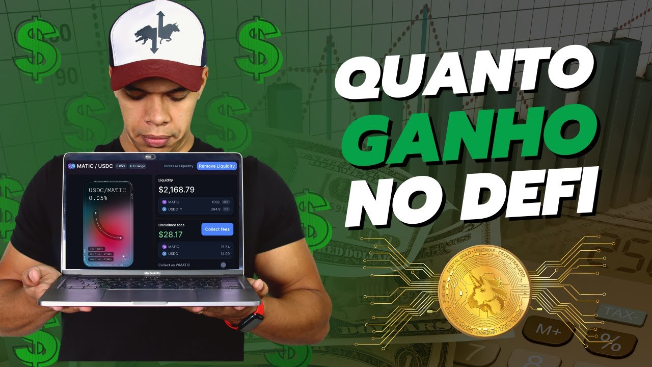 Quanto é possível GANHAR COM O DEFI? A melhor forma de ter RENDA EM DÓLAR usando a Uniswap v3
