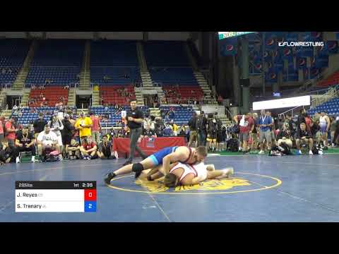 285 Lbs Rnd Of 32 Jason Reyes Colorado Vs Spencer Trenary Iowa