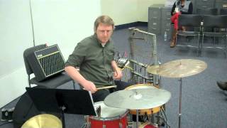 Nathan Hubbard solo - notation vs. improvisation - Mesa College SD CA February 13th 2013