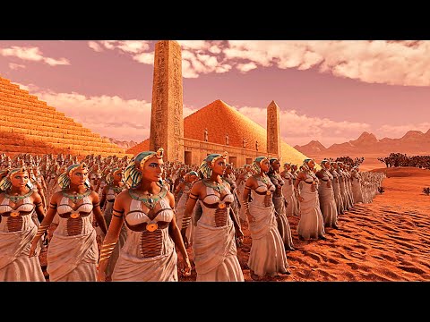 QUEEN CLEOPATRA vs 1 MILLION ZOMBIES - Ultimate Epic Battle Simulator 2 I UEBS 2