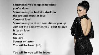 Nicole Scherzinger - You Will Be Loved /\ Lyrics On A Screen