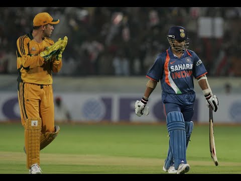 Sachin Tendulkar 175(141) vs Australia 5th ODI 2009 Hyderabad extended highlights