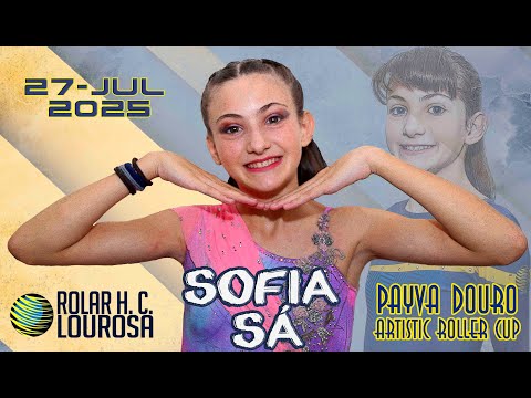 Sofia Sá | Iniciados | Payva Douro Artistic Roller Cup | RHC Lourosa | Pat. Artística | 27.07.2025