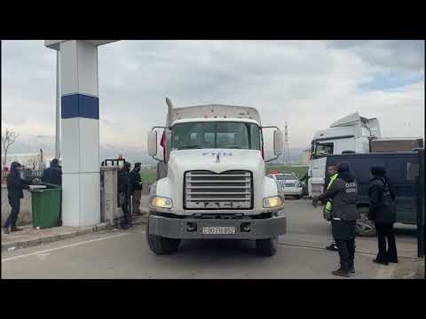 Azərbaycan Respublikası Prezidentinin tapşırığına uyğun olaraq, FHN-in növbəti humanitar yardımından ibarət avtomobil karvanı Türkiyəyə çatıb