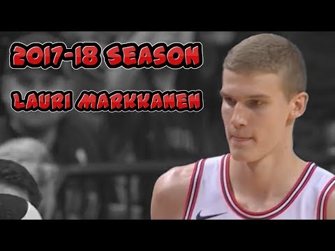 Lauri Markkanen Highlights 2017.10.19 @Raptors - 17 PTS, 8 REB - Rookie Debut!