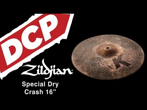 Zildjian K Custom Special Dry Crash Cymbal 16" 878 grams - K1416