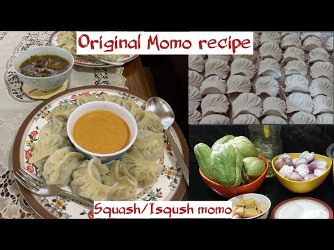 Original authentic Momo recipe || Squash/Isqush momo || Nepali Food