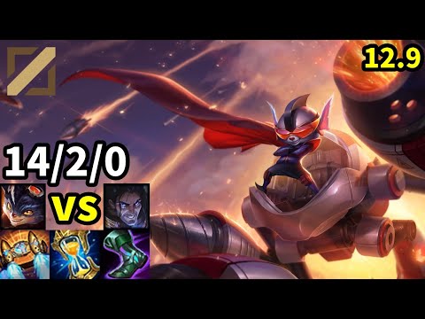 Rumble Mid vs Sylas - KR Master | Patch 12.9