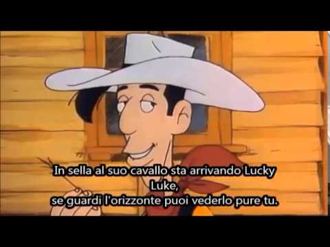 Lucky Luke cowboy solitario - Giorgio Vanni - Sigla completa + Testo