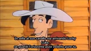 Lucky Luke cowboy solitario - Giorgio Vanni - Sigla completa + Testo