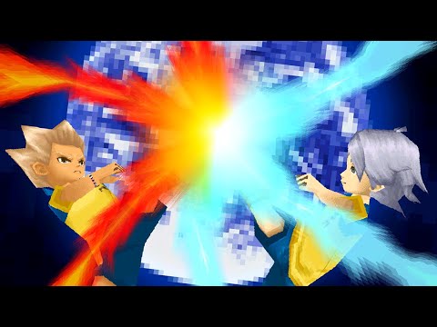 INAZUMA ELEVEN 2 All Hissatsu Techniques (Special Moves) Nintendo DS