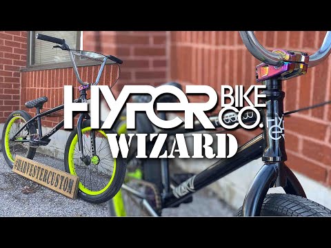 HYPER WIZARD FRAME BUILD @ HARVESTER BIKES
