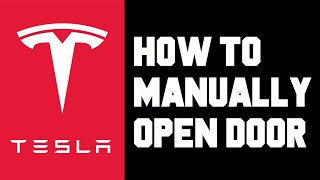 Tesla How To Open Door Manually - How To Open Door Manually in Your Tesla Model 3 Y S X Tutorial