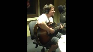 Sean Watkins of Nickel Creek in studio on Folk Salad