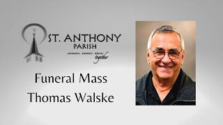 Funeral Mass August 20, 2026 10:30AM