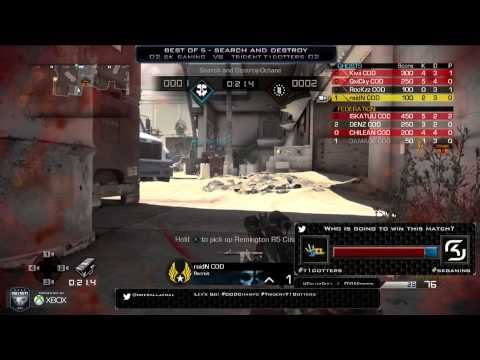 SK Gaming vs Trident T1 Dotters - Game 5 - Group D - CoD Championships 2014