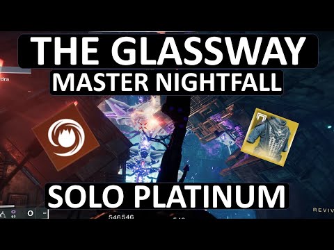 Solo Master Nightfall The glassway | Seaon of the Defiance | Destiny 2 | Warlock