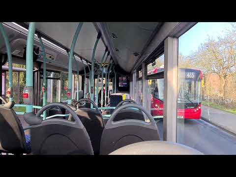 London Bus Route 465 Ride (Kingston Direction) 2 March 2021