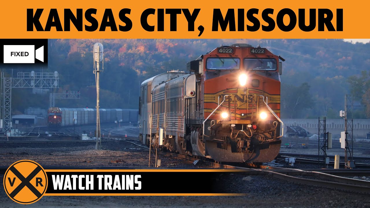 Live webcam view of Doc's Caboose Railcam over West Bottoms