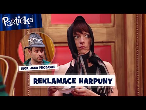 Partička: Reklamace: Tatiana Dyková vrací harpunu