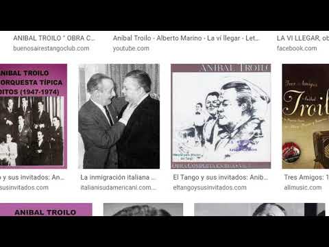 Anibal Troilo Pichuco Intimo LA VI LLEGAR