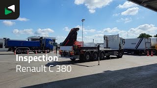 Dropside camion Renault C 380 8X4 Palfinger PK 23001 EH Remote Lift+Lenkachse Euro 6 de vânzare - Imagine 4 | Autoline MD Dropside camion Renault C 380 8X4 Palfinger PK 23001 EH Remote Lift+Lenkachse Euro 6 | Imagine 4 - Autoline
