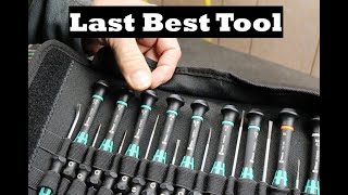 Huge Micro! The 25 piece Wera Micro Big Pack 1 filled with precision micro drivers in a tool roll.