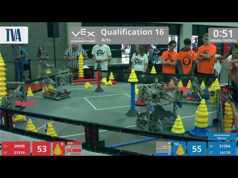 2018 VRC Arts Q16 - 2990B 2131R vs 5139A 1617A - 100 to 79