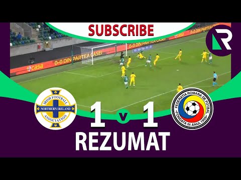 N.Ireland - Romania 1-1. Meritam mai mult ? Rezuma...