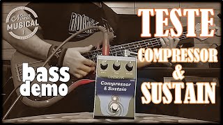 Video thumbnail for Compressor Sustain CST1 (Landscape Audio) Bom e Barato para o Baixo by BassTube