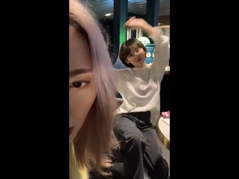 [200407]Yoonjo's ig live (with Woohee, Euijin and NC.A)