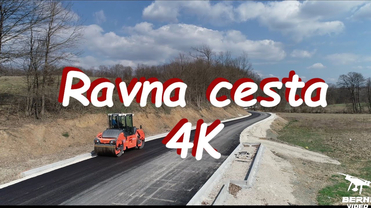 Ravna cesta - Asfaltiranje