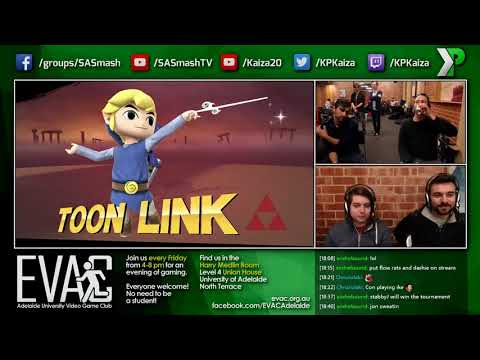 EVAC 4/8/17 - Smash 4 - ESG | Aha (Toon Link) vs ESG | Con (Fox) - Winners Finals