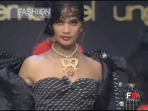 EMANUEL UNGARO Fall Winter 1992 1993 Paris - Fashion Channel