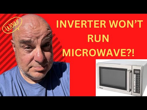Renogy Inverter Fails to run Microwave!!