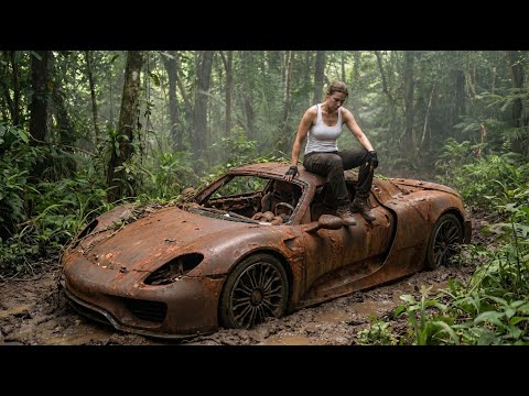 Thumbnail for Porsche 918 Spyder 2015 FULL Restoration from Abandoned | V8 Hybrid | 4K POV by Porsche 918 Spyder