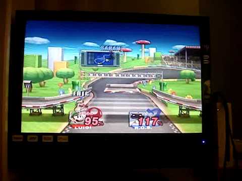 Super Smash Bros. Brawl (Luigi vs Rob)