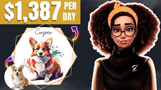Make $43,000/Month Selling AI Pet Portraits (Very Easy)