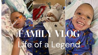 Family Vlog | Legend’s ICU Visit | Life of a Legend