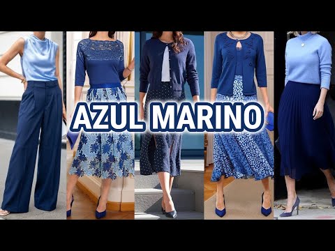 NAVY BLUE / Looks and Outfits in an ELEGANT and DISCREET NEUTRAL COLOR
