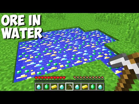 Lemon Craft - What ??? ORE IN THE WATER ? INCREDIBLE WORLD GENERATION in Minecraft !