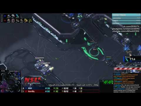 NSL GROUP STAGE 2016 - MSK vs BLY & PARTING vs CoffeeMs - StarCraft 2 c ZERGTV