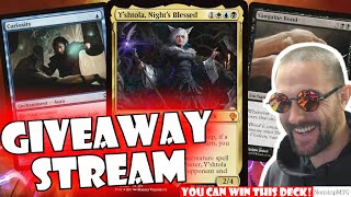 🟢G!VEAWAY Stream| You Can Win This Deck! | MTG EDH Commander🟢