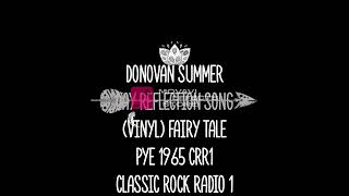 donovan summer day reflection song (vinyl) fairy tale pye 1965 crr1 classic rock radio 1