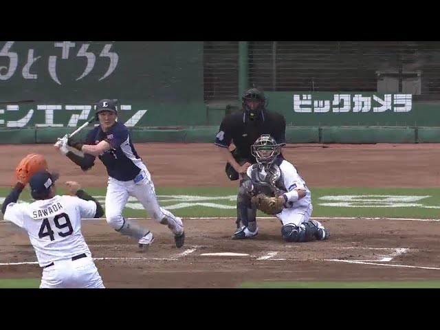 【7回表】ダメ押しの一打!! ライオンズ・源田がセンター返しのタイムリーヒット!! 2018/5/19 Bs-L