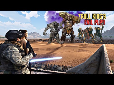 WILL JOHN WICK BE ABLE TO PREVENT THE TROLL KING'S INGENIOUS PLAN? - Epic Battle Simulator 2 - UEBS