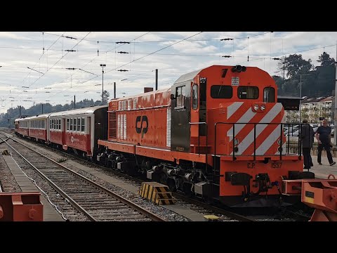 Absolutely-MLWelcome-Back-Tastic!! CP 1557, Tomar to Castelo Branco with PTG Tour, 7th November 2022