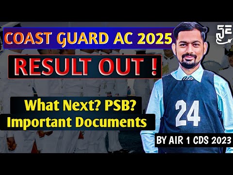 Coast Guard AC Stage 2 (PSB) Full Details || How To Prepare || Free Course To Follow || By CDS AIR 1
