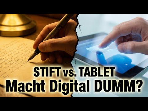 Analog vs. Digital lernen: Macht das Tablet dumm? | Neurobiologie & Pädagogik im Check